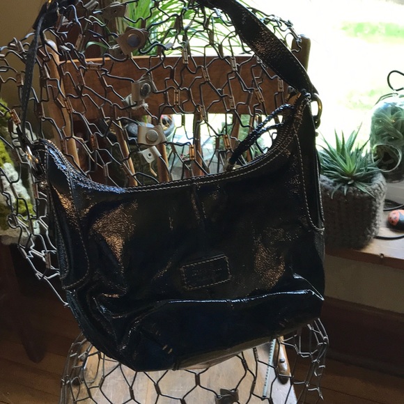 The Sak Handbags - New Sak shoulder bag purse Black w/ gold zipper